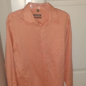 Geoffrey Beene Peach Dress Shirt